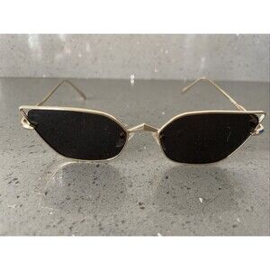 Sojos SJ1127 Sunglasses Gold metal cat eye 56-17-145 Eyeglasses frames